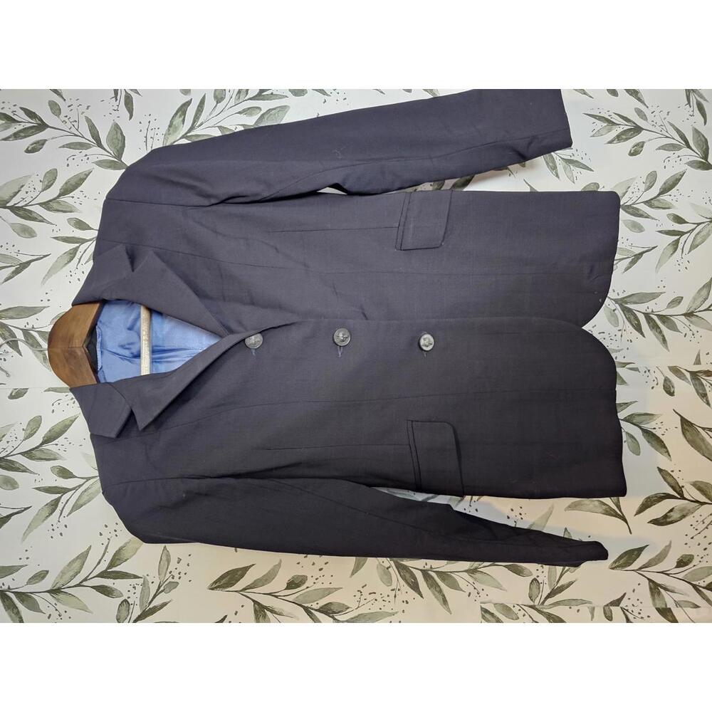 Ovation Gold Circut Jacket Navy Boys Size 8R Riding Jacket